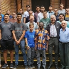 Formandos recebem a visita do Vigário Geral