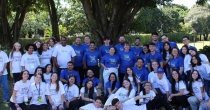Jovens e assessores vivem experiência de fé e missão