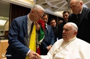 Irmão Paulo Fossatti em encontro no Vaticano