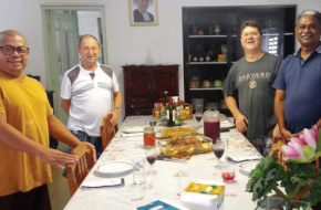 Irmãos Lassalistas do Brasil recebem Irmão da Índia