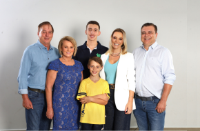 Família Badotti celebra gerações com a Rede La Salle